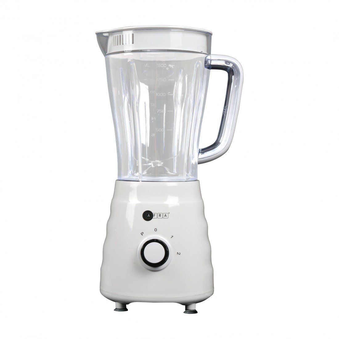 AFRA 500W Blender – 2-in-1 Set, 1.5L Jar, Stainless Steel Blade, Pulse Function – AF-500BLWT - Image 3