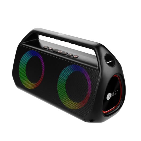 AFRA Bluetooth Speaker | 26W Ultra Bass | Black Plastic Body | Portable | AF-0026BSBK - Image 3