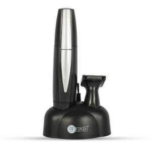 AFRA Nose Trimmer Set AF-0145NSBK – Curved Blade, Battery Operated, Gentle & Safe on Skin