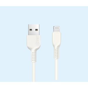 AFRA USB Charging Cable AF-0042USBA – USB A to iPhone Connector, 2.4A, 1m, Durable & Heat Resistant