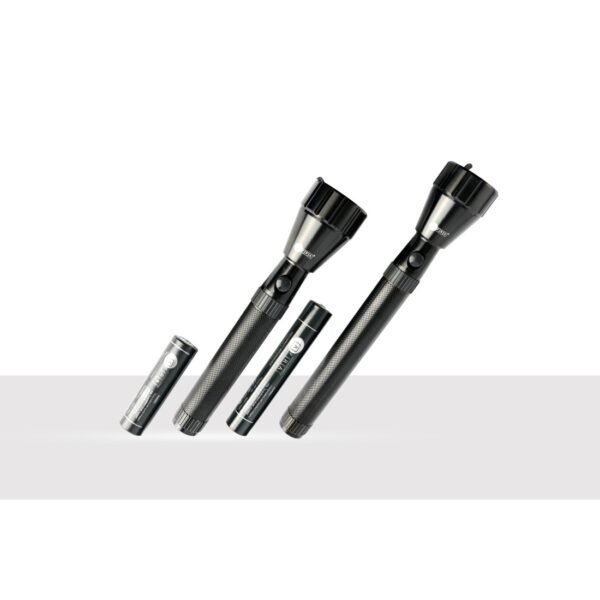 AFRA 5W LED Flashlight Set, 2-in-1 Combo, 1500mAh Rechargeable, Waterproof – AF-0002COMB, 2Y Warranty - Image 3