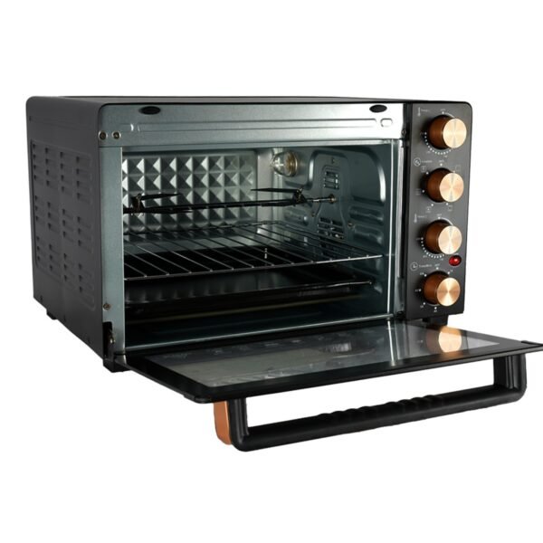 AFRA 80L Electric Oven Toaster – 2200W, Rotisserie, Convection, 7 Functions – AF-8022OTBK - Image 3