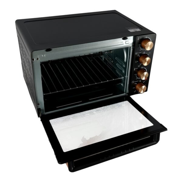 AFRA 80L Electric Oven Toaster – 2200W, Rotisserie, Convection, 7 Functions – AF-8022OTBK - Image 4