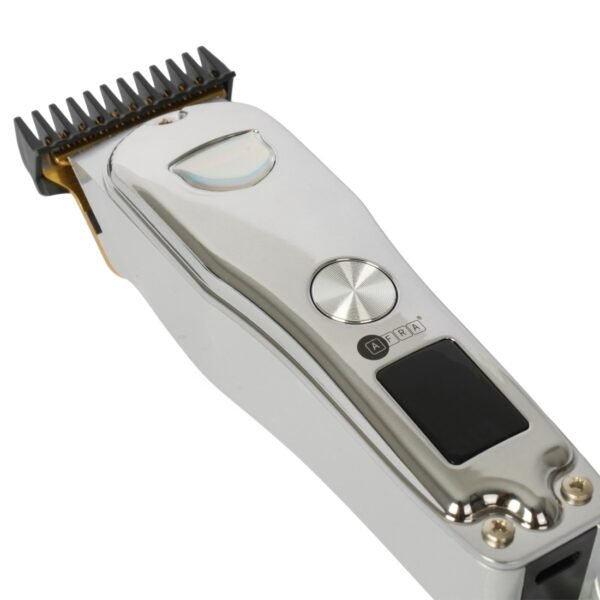 AFRA Hair Clipper AF-0005HCWT – 5W Power, Digital Display & USB Charging with IPXO Rating - Image 4