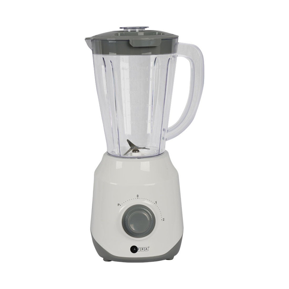 AFRA Blender 1.5L, 400W, Plastic Jar, 2-Speed, Stainless Steel Blades – Model AF-1550BLWT