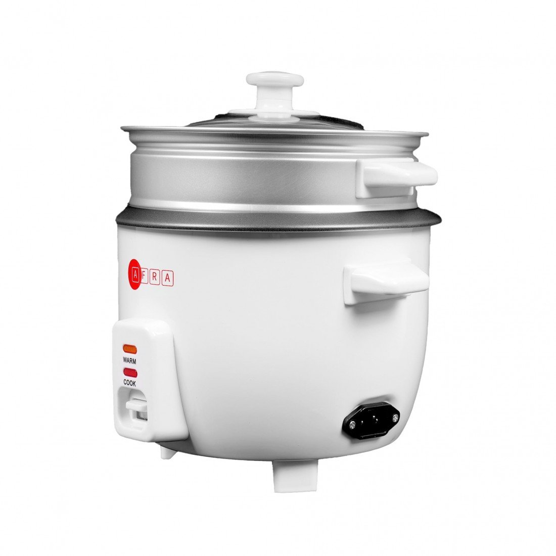 AFRA Rice Cooker 1.0L – Non-Stick Inner Pot, Glass Lid, Keep-Warm Function – AF-1040RCWT - Image 4