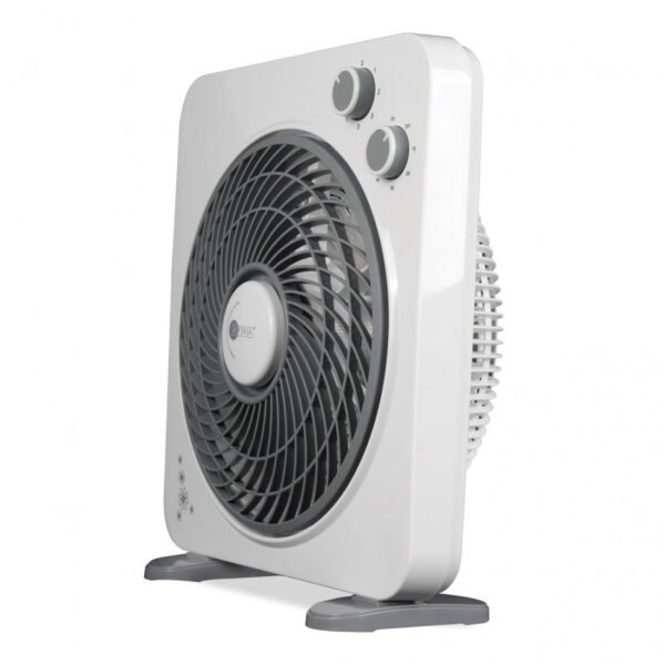 AFRA Electric Box Fan 45W, 5 Blades, 3-Speed Control, White – AF-1045WT, 2-Year Warranty - Image 4