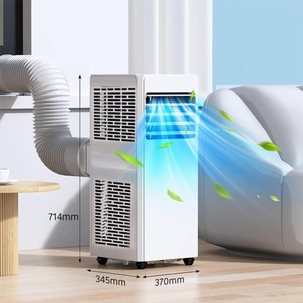 AFRA Portable Air Conditioner | 12000 BTU | Remote Control | Timer | Digital Display | AF-120PACWH - Image 4