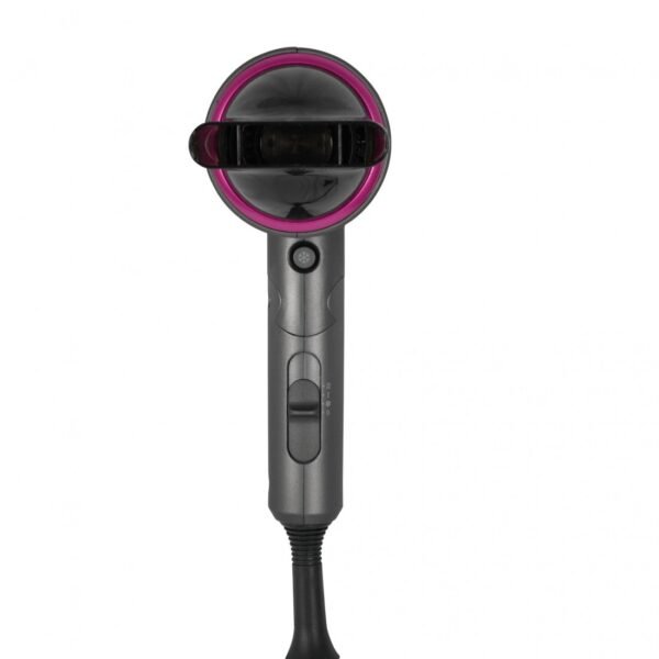 AFRA Hair Dryer 1400W – Ionic, Cool Shot, Foldable, DC Motor, Concentrator – AF-1400HDPG - Image 3