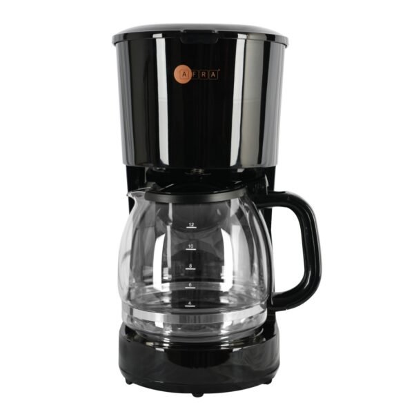 AFRA 1.5L Coffee Maker – 750W, Anti-Drip, Auto Shut-Off, Removable Filter – AF-15750CMKBL - Image 2