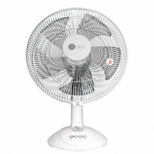 AFRA Electric Table Fan 45W, Compact Design, White – AF-1645WT, G-Mark Certified, 2-Year Warranty