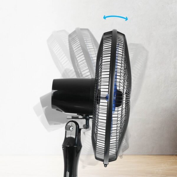 AFRA Electric Stand Fan 60W, Remote Control, Adjustable Height, 5 Blades – AF-1660BKR, 2-Year Warranty - Image 3