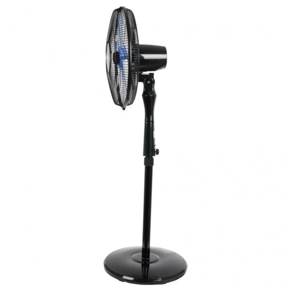 AFRA Electric Stand Fan 60W, Remote Control, Adjustable Height, 5 Blades – AF-1660BKR, 2-Year Warranty - Image 4