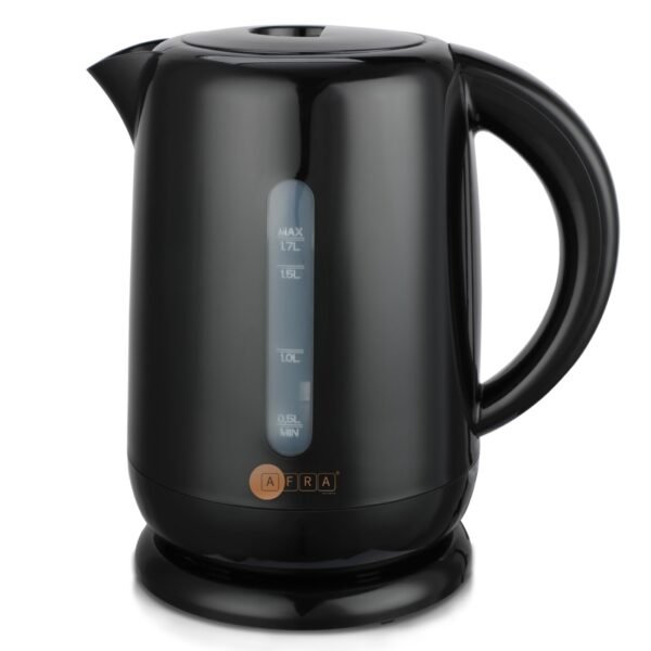 AFRA Electric Kettle 2200W – 1.7L, Auto Shut-Off, Strix Control, Black, AF-201850KTBL - Image 2