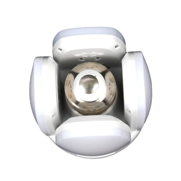 AFRA 4-Leaf Foldable LED Bulb | 30W | E27 Base | Cool White 6000-6500K | Indoor & Outdoor | AF-20LLED - Image 4