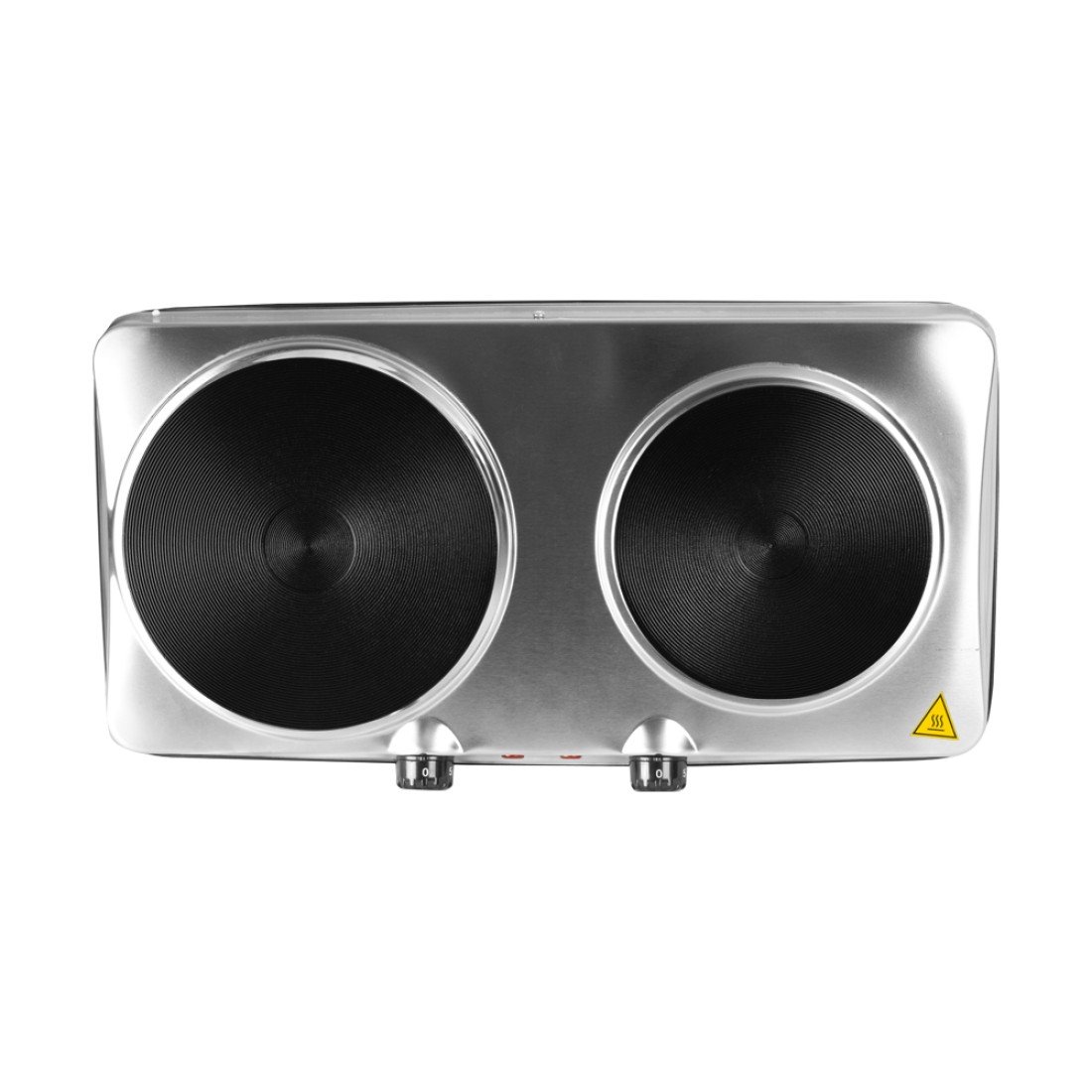 AFRA Double Electric Hotplate 2500W – Thermostatic Control, Stainless Steel – AF-2500HPSS - Image 2