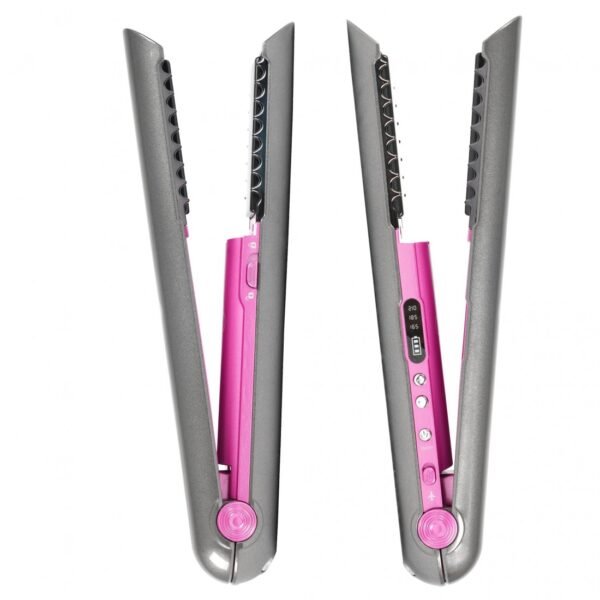AFRA Cordless Hair Straightener – Rechargeable, Floating Plates, Compact – AF-4000HSGY - Image 5