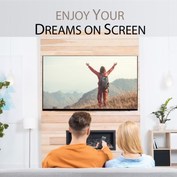 AFRA 50-Inch Smart 4K UHD TV AF-50114KBK – Frameless LED, Android 11, HDMI, USB & Streaming - Image 7