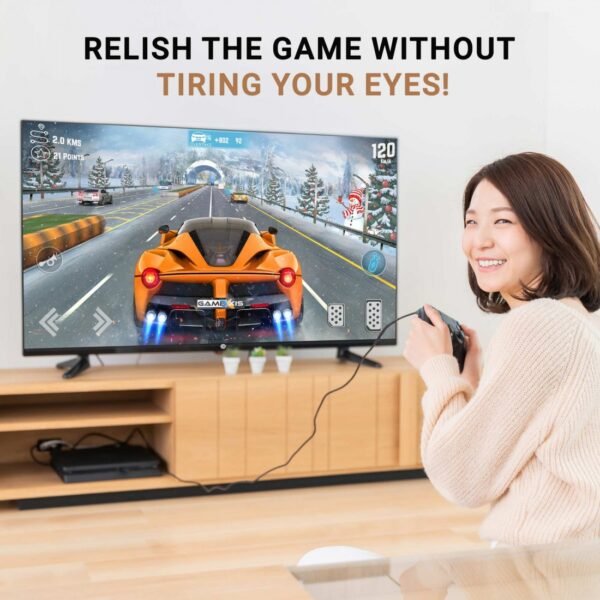 AFRA 50-Inch Smart 4K UHD TV AF-50114KBK – Frameless LED, Android 11, HDMI, USB & Streaming - Image 6