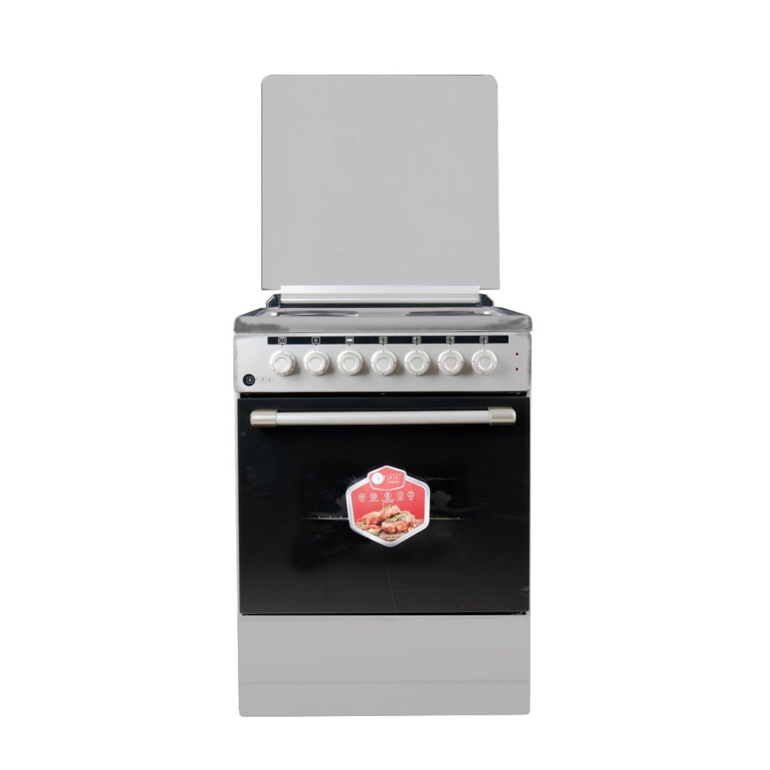AFRA Free Standing Cooking Range 60x60 – Electric Burners, Stainless Steel, AF-6060CRHP