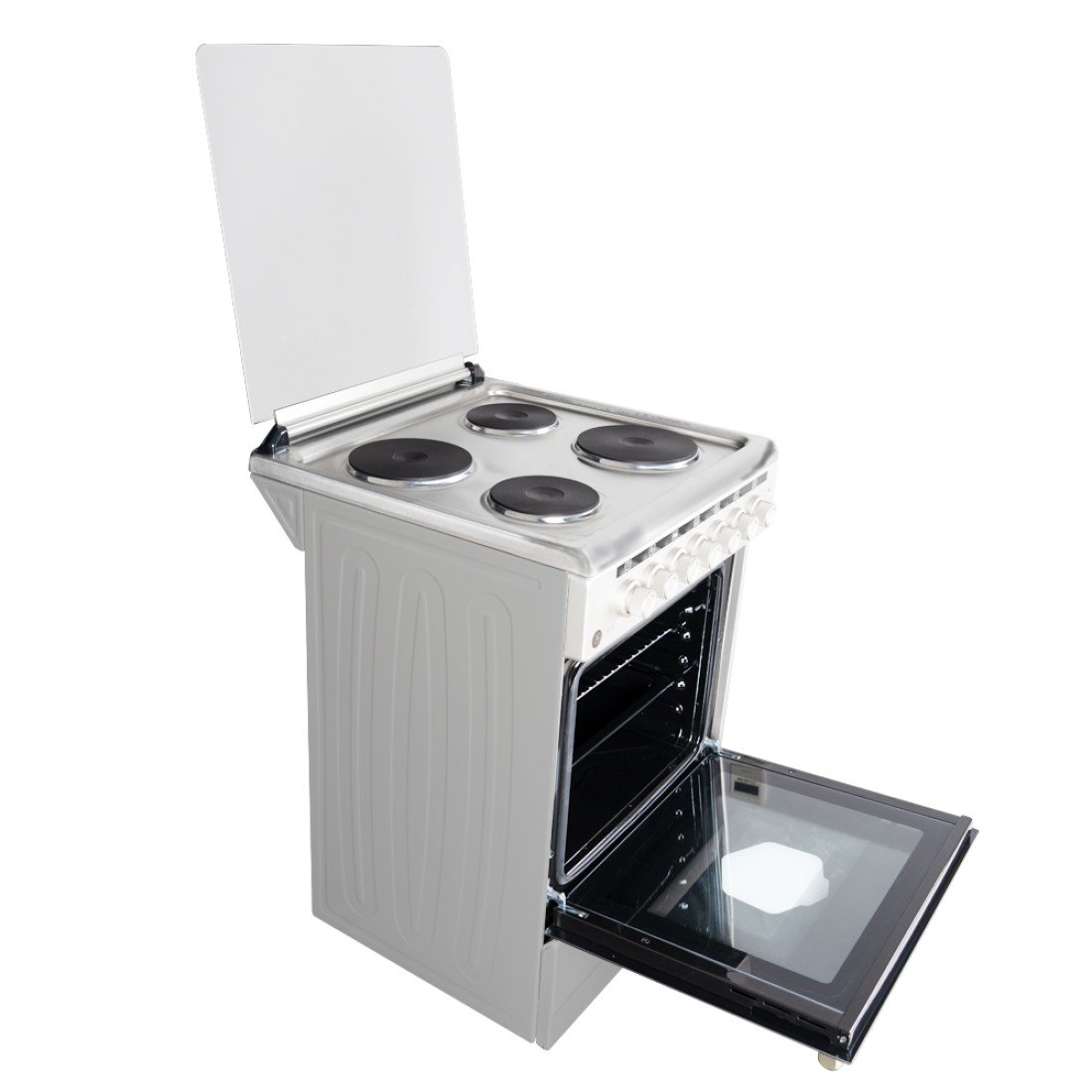 AFRA Free Standing Cooking Range 60x60 – Electric Burners, Stainless Steel, AF-6060CRHP - Image 2