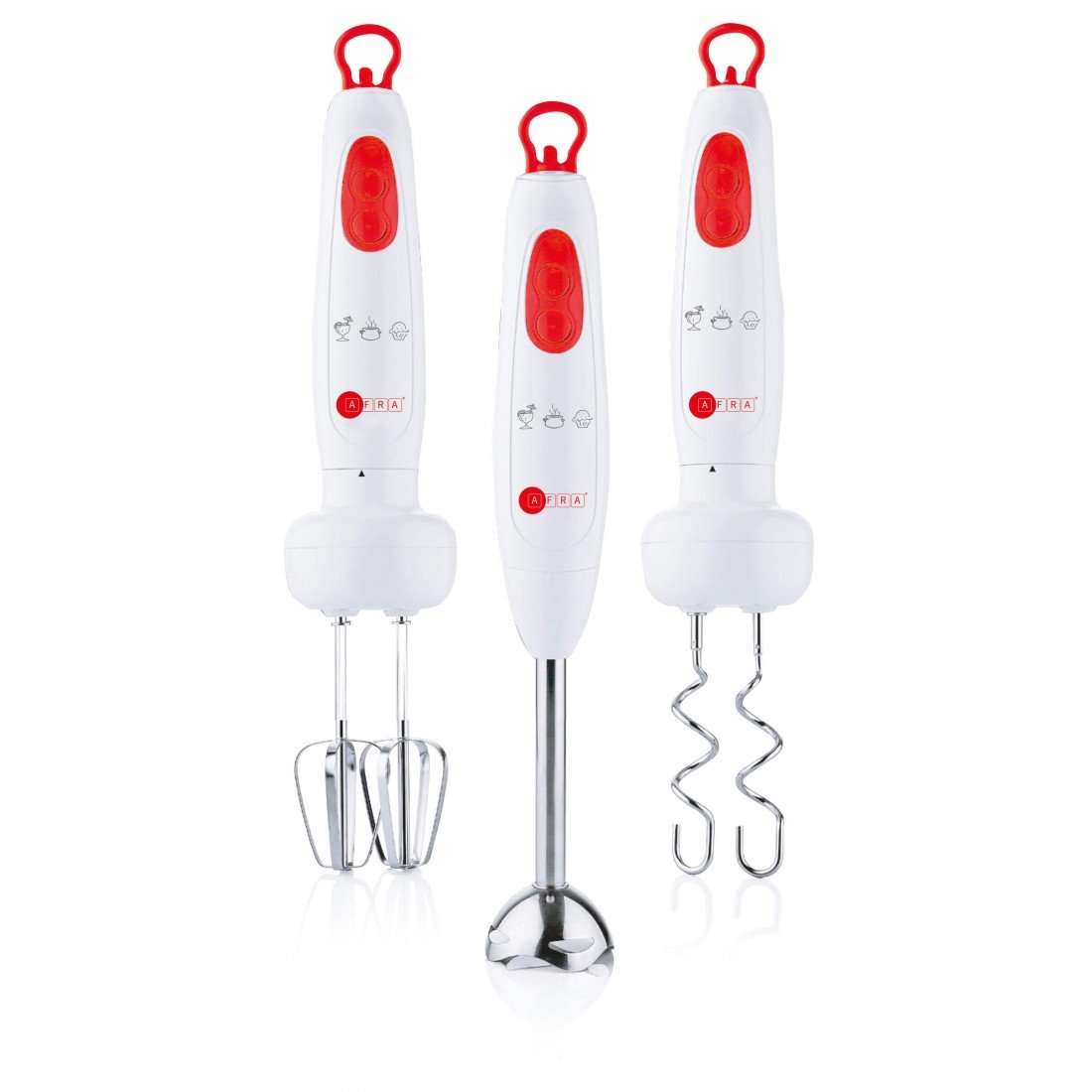 AFRA 5-Piece Hand Blender Set 700W – 2-Speed, Stainless Steel Shaft – AF-7001BL-SET - Image 3