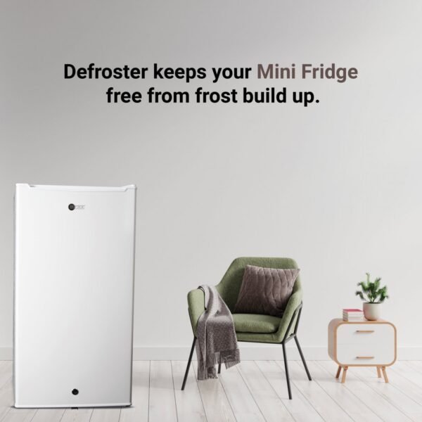 AFRA Tabletop Mini Fridge 93L – Chilling Compartment, Reversible Door, AF-9300RFWT - Image 4