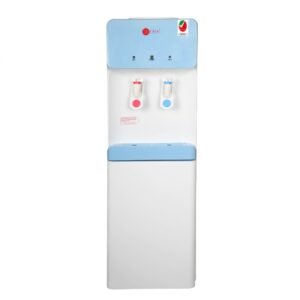 AFRA Water Dispenser Cabinet 5L – Blue & White, Top Load, Compressor Cooling, AF-95WDWT