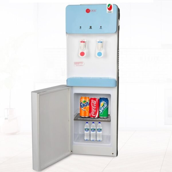 AFRA Water Dispenser Cabinet 5L – Blue & White, Top Load, Compressor Cooling, AF-95WDWT - Image 5