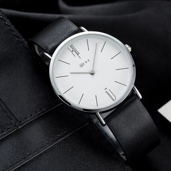 AFRA Urbanite Gents Watch | Leather Strap | Quartz Movement | 30m Water Resistant | AF10401 - Image 3
