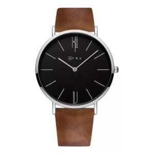 AFRA Urbanite Gents Watch | Leather Strap | Quartz Movement | 30m Water Resistant | AF10403