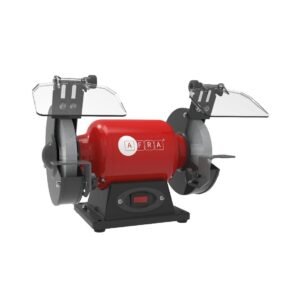 AFRA Bench Grinder - Model AFT-20-125BGRD | 250W | 125x20mm Wheels | 2980 RPM | LED Light | Compact Design