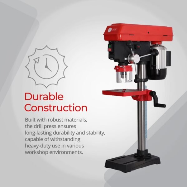 AFRA Drill Press - Model AFT-16-550DPRD | 550W | 16mm Chuck | Induction Motor | Variable Speed - Image 5