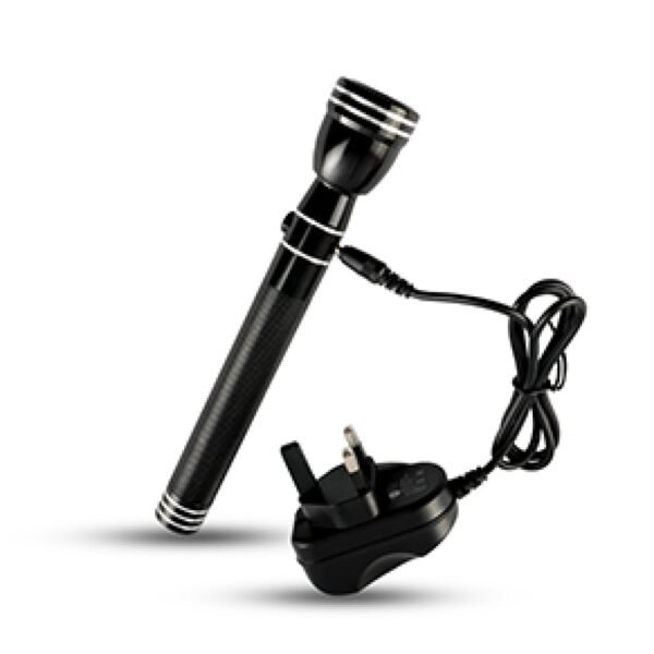 AFRA 3W LED Flashlight, Rechargeable 1000mAh, Waterproof & Shock Resistant – AF-0001AATR, 3Y Warranty - Image 2