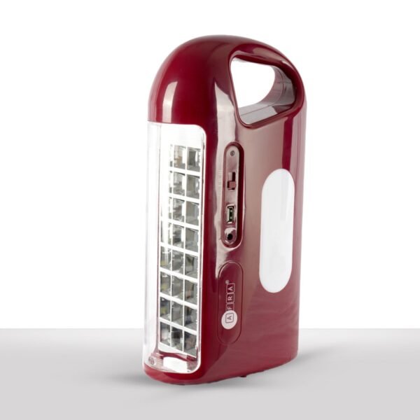 AFRA Emergency LED Light | Rechargeable | 24 SMD | USB Charging | Indoor & Outdoor | AF-6700ELRD