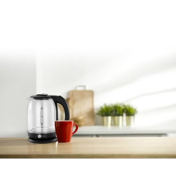 AFRA Electric Glass Kettle 1500W – 1.8L, LED, Auto Cut-Off, Cordless, AF-1820KTGL - Image 7