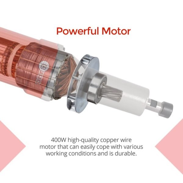 AFRA Die Grinder - Model AFT-06-400DGRD | 400W | 6mm | 27000 RPM | Metal Gearbox | 25mm Diameter - Image 3