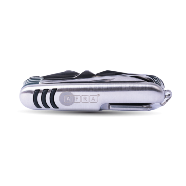 AFRA 11-in-1 Multifunction Knife - Model AF004MK | Silver | Stainless Steel | Foldable Multi-Tool - Image 5