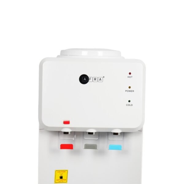 AFRA Water Dispenser Cabinet 5L – Blue & White, Top Load, Compressor Cooling, AF-95WDWT - Image 6
