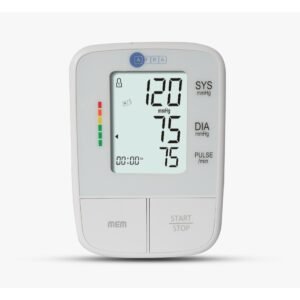 AFRA Digital Blood Pressure Monitor | Arm Type | Automatic & Portable | White | AF-205BPMA
