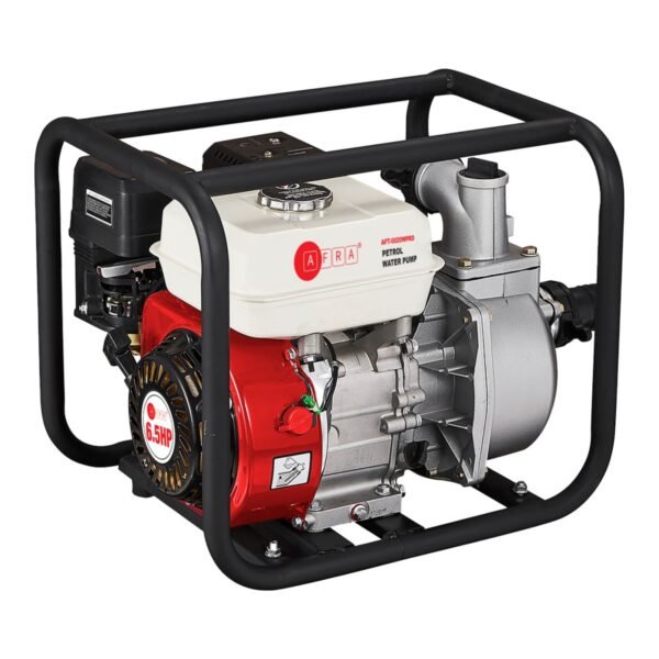 AFRA Petrol Water Pump AFT-0020WPRD | 2 Inch Outlet, 6.5HP, Recoil Start, Low Noise - Image 6