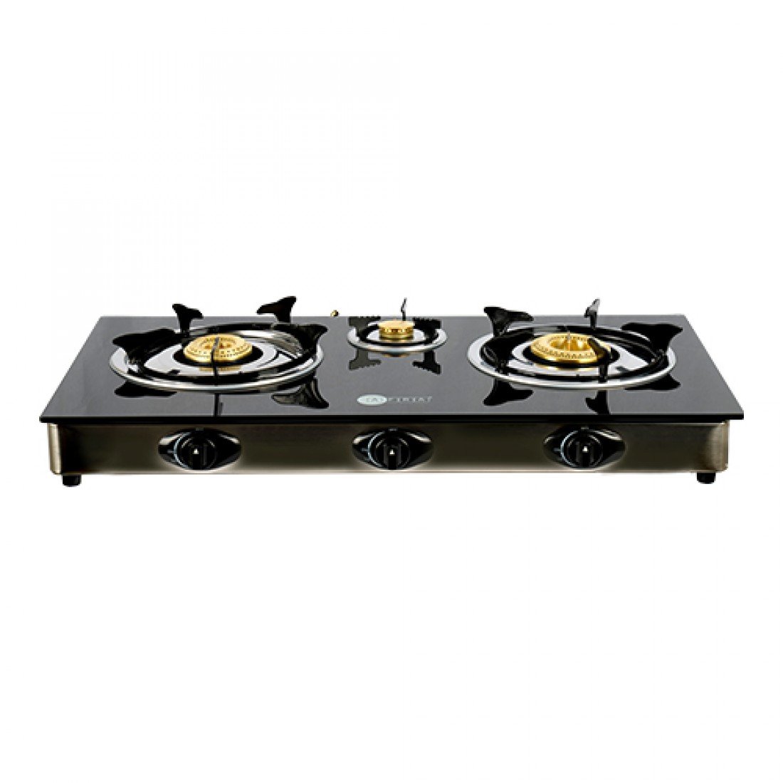 AFRA 3-Burner Gas Stove, Tempered Glass Top, Heat & Shock Resistant – AF-0003GSBK - Image 3