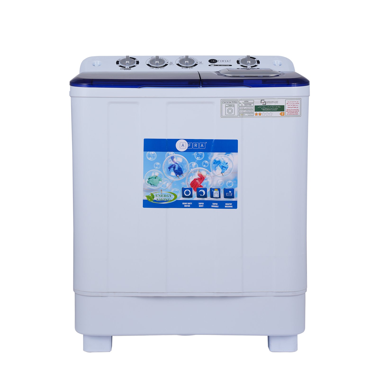 AFRA Twin Tub Washing Machine 10kg